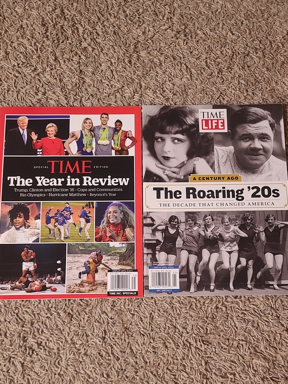 Time Magaizines And Hardcover Book